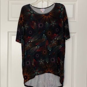 LulaRoe Irma Fireworks XXS